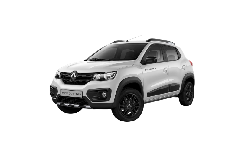Renault Kwid Outsider 1.0 completo para alugar em Cabo Frio